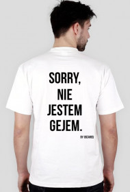 Koszulka "Nie jestem gejem"
