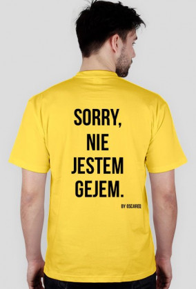 Koszulka "Nie jestem gejem"