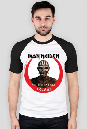 Koszulka IRON MAIDEN "The Book of Souls" POLAND