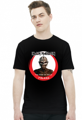 Koszulka IRON MAIDEN "The Book of Souls" POLAND