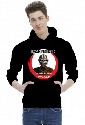 Bluza z kapturem IRON MAIDEN "The Book of Souls" POLAND