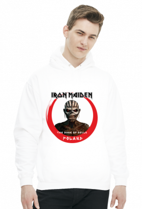 Bluza z kapturem IRON MAIDEN "The Book of Souls" POLAND