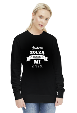 Bluza jestem zołzą i dobrze mi z tym