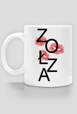 Kubek zołza z ustami
