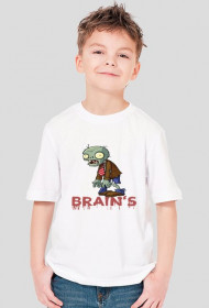 Brain's Koszulka z Plants Vs Zombies [Męska]