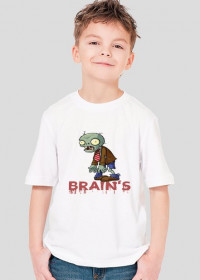 Brain's Koszulka z Plants Vs Zombies [Męska]