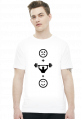 Training Cure v2 (t-shirt) ciemna grafika