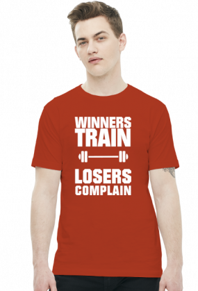 Winners Train Losers Complain (t-shirt) jasna grafika