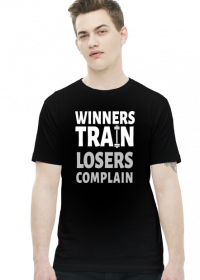 Winners Train Losers Complain v2 (t-shirt) light image