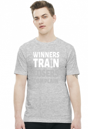 Winners Train Losers Complain v2 (t-shirt) jasna grafika