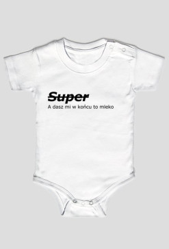 śpioszki niemowlęce--super a dasz mi w końcu to mleko