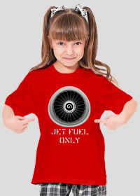 AeroStyle - koszulka "Caution! Jet blast" dla dziewczynki
