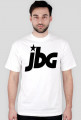 Koszulka z czarnym logiem JBG