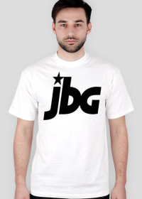 Koszulka z czarnym logiem JBG