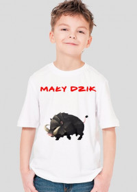 Dla Małych Dzików jest specjalna koszulka z Małym Dzikiem