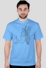 Drawing - Fat Mermaid