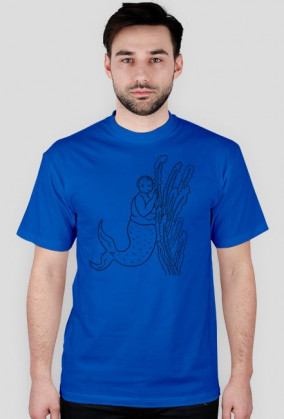 Drawing - Fat Mermaid