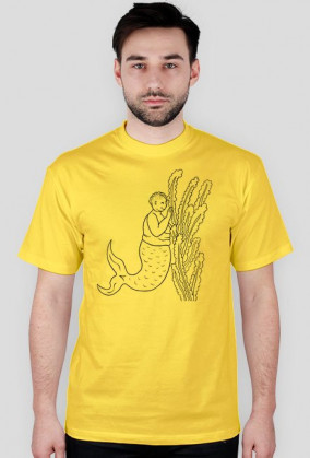 Drawing - Fat Mermaid