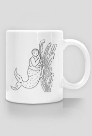 Drawing - Fat Mermaid