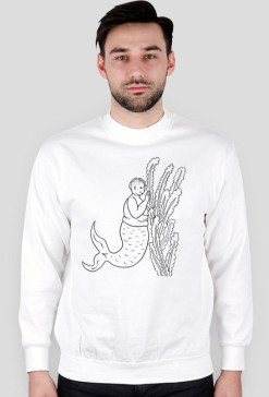 Drawing - Fat Mermaid