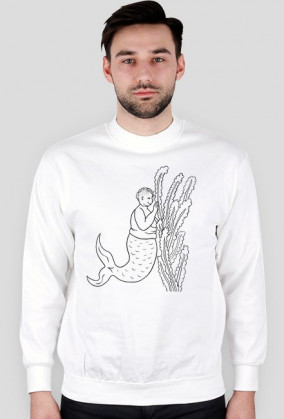 Drawing - Fat Mermaid