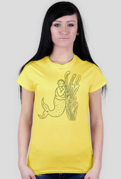 Drawing - Fat Mermaid