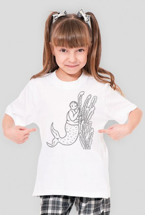 Drawing - Fat Mermaid