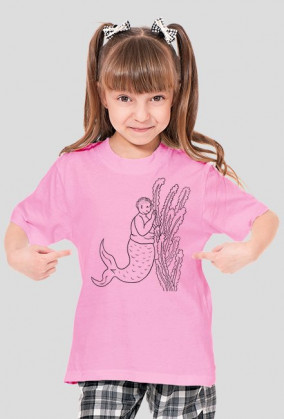 Drawing - Fat Mermaid