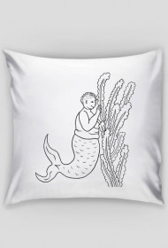 Drawing - Fat Mermaid