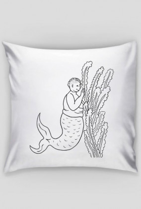 Drawing - Fat Mermaid