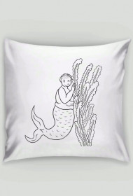 Drawing - Fat Mermaid