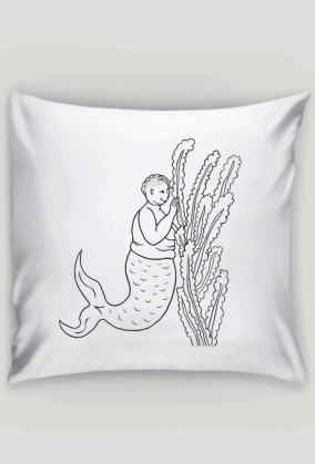 Drawing - Fat Mermaid