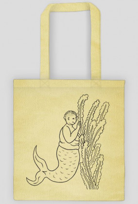 Drawing - Fat Mermaid