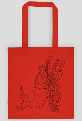 Drawing - Fat Mermaid