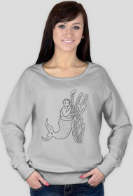 Drawing - Fat Mermaid
