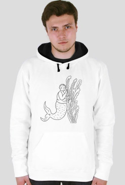 Drawing - Fat Mermaid
