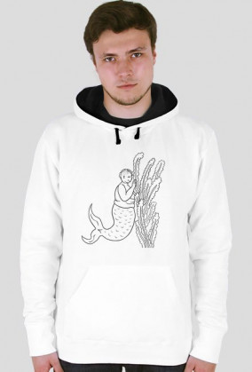 Drawing - Fat Mermaid