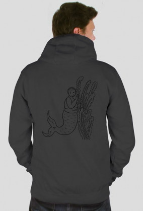 Drawing - Fat Mermaid
