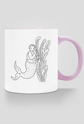 Drawing - Fat Mermaid