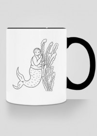 Drawing - Fat Mermaid