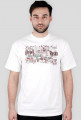 Koszulka Dubstep TagCloud (biała)