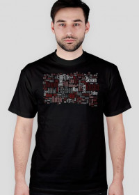 Koszulka Dubstep TagCloud (czarna)