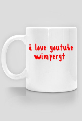 i love youtube kubek