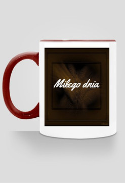 Kubek z gwiazdą miłego dnia