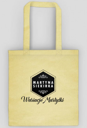Eko torba Wariacje Martyśki logo