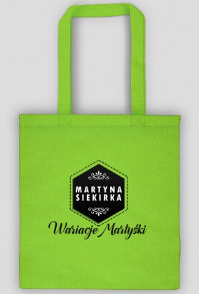 Eko torba Wariacje Martyśki logo