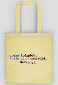 #LubięJeść - torba