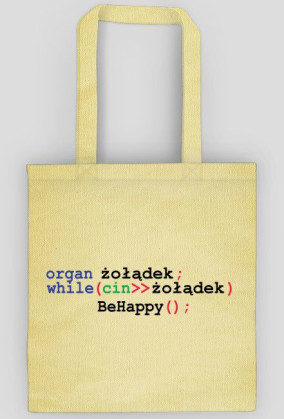 #LubięJeść - torba