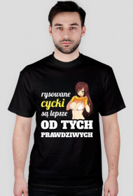 RYSOWANE CYCKI BLACK (M)