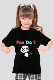 Dziecięca damska koszulka - Pan Da